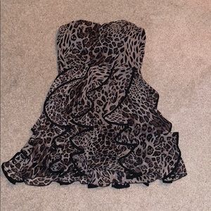 Cheetah party dress